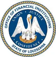 Job postings released by the Louisiana Office of Financial Institutions.